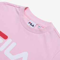 Fila Uno Short Sleeve - Tytön Mekot - VaaleanPinkki | FI-56618